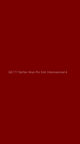 Tampilan Antarmuka Aplikasi Gg777 Daftar Akun Pro Slot Internasional - 4