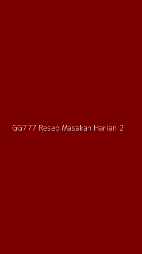 Tampilan Antarmuka Aplikasi Gg777 Resep Masakan Harian - 2