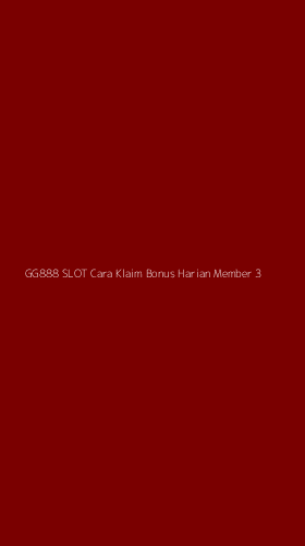 Tampilan Antarmuka Aplikasi Gg888 Slot Cara Klaim Bonus Harian Member - 3
