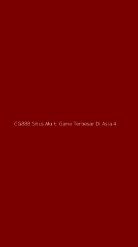 Tampilan Antarmuka Aplikasi Gg888 Situs Multi Game Terbesar Di Asia - 4