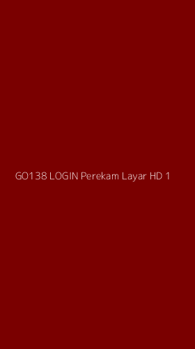 Tampilan Antarmuka Aplikasi Go138 Login Perekam Layar Hd - 1