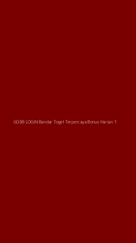 Tampilan Antarmuka Aplikasi Go88 Login Bandar Togel Terpercaya Bonus Harian - 1