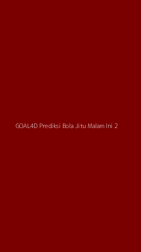 Tampilan Antarmuka Aplikasi Goal4d Prediksi Bola Jitu Malam Ini - 2