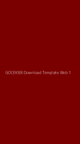 Tampilan Antarmuka Aplikasi Gocek88 Download Template Web - 1