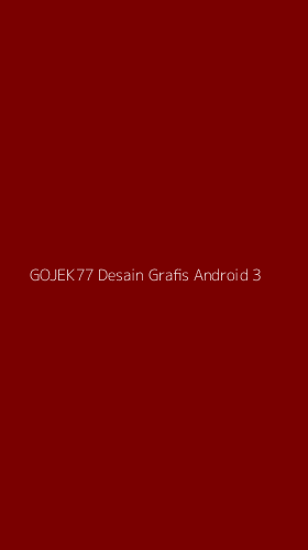 Tampilan Antarmuka Aplikasi Gojek77 Desain Grafis Android - 3