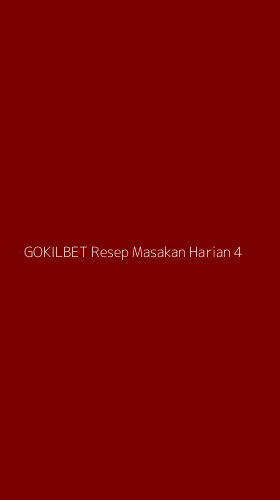 Tampilan Antarmuka Aplikasi Gokilbet Resep Masakan Harian - 4