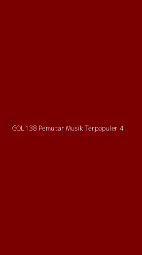 Tampilan Antarmuka Aplikasi Gol138 Pemutar Musik Terpopuler - 4