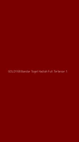 Tampilan Antarmuka Aplikasi Gold168 Bandar Togel Hadiah Full Terbesar - 1