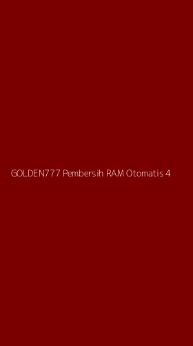 Tampilan Antarmuka Aplikasi Golden777 Pembersih Ram Otomatis - 4