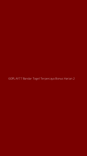 Tampilan Antarmuka Aplikasi Goplay77 Bandar Togel Terpercaya Bonus Harian - 2