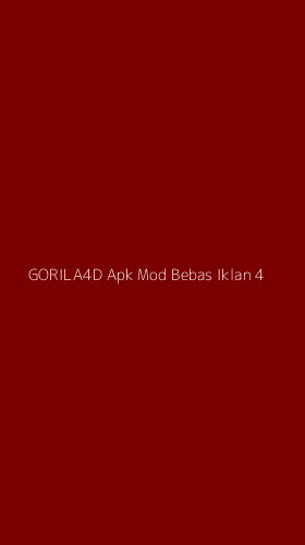 Tampilan Antarmuka Aplikasi Gorila4d Apk Mod Bebas Iklan - 4