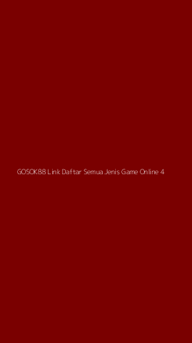 Tampilan Antarmuka Aplikasi Gosok88 Link Daftar Semua Jenis Game Online - 4