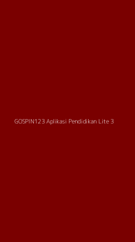 Tampilan Antarmuka Aplikasi Gospin123 Aplikasi Pendidikan Lite - 3