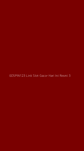 Tampilan Antarmuka Aplikasi Gospin123 Link Slot Gacor Hari Ini Resmi - 3