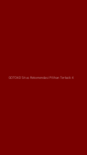 Tampilan Antarmuka Aplikasi Goto4d Situs Rekomendasi Pilihan Terbaik - 4