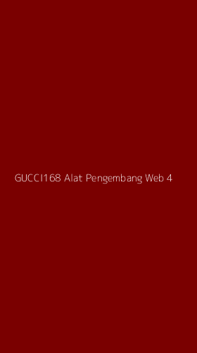 Tampilan Antarmuka Aplikasi Gucci168 Alat Pengembang Web - 4