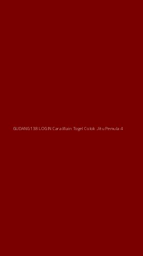 Tampilan Antarmuka Aplikasi Gudang138 Login Cara Main Togel Colok Jitu Pemula - 4