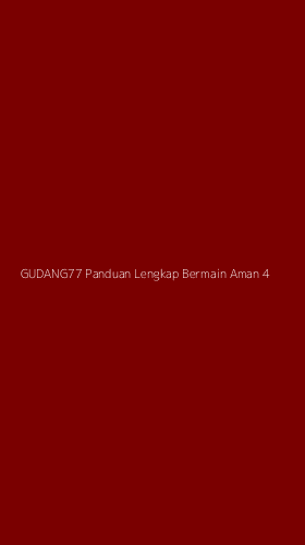 Tampilan Antarmuka Aplikasi Gudang77 Panduan Lengkap Bermain Aman - 4