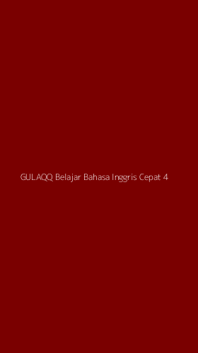 Tampilan Antarmuka Aplikasi Gulaqq Belajar Bahasa Inggris Cepat - 4