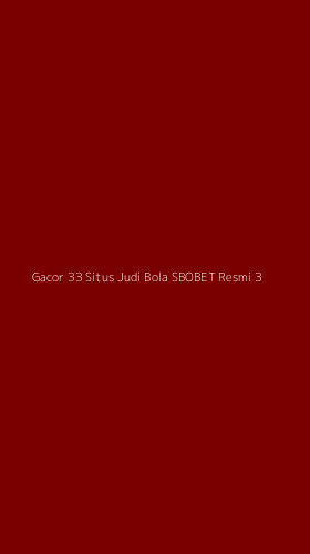 Tampilan Antarmuka Aplikasi Gacor 33 Situs Judi Bola Sbobet Resmi - 3