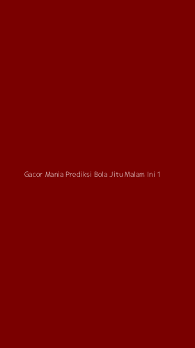 Tampilan Antarmuka Aplikasi Gacor Mania Prediksi Bola Jitu Malam Ini - 1
