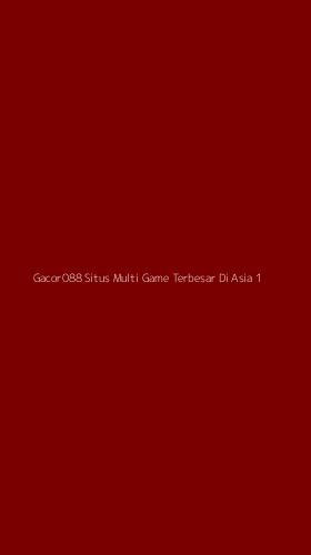 Tampilan Antarmuka Aplikasi Gacor088 Situs Multi Game Terbesar Di Asia - 1
