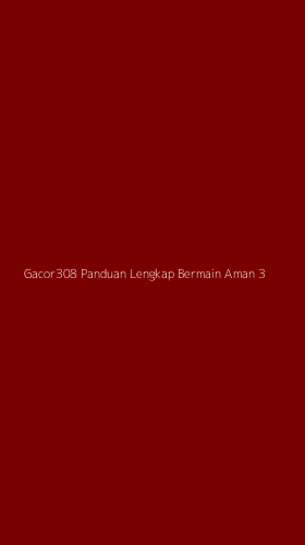Tampilan Antarmuka Aplikasi Gacor308 Panduan Lengkap Bermain Aman - 3