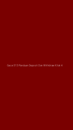 Tampilan Antarmuka Aplikasi Gacor313 Panduan Deposit Dan Withdraw Kilat - 4