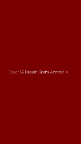 Tampilan Antarmuka Aplikasi Gacor59 Desain Grafis Android - 4