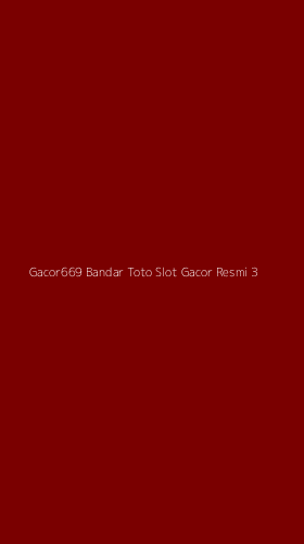 Tampilan Antarmuka Aplikasi Gacor669 Bandar Toto Slot Gacor Resmi - 3