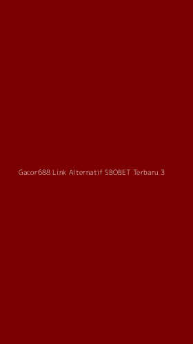 Tampilan Antarmuka Aplikasi Gacor688 Link Alternatif Sbobet Terbaru - 3