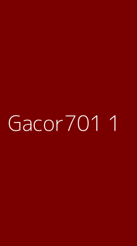 Tampilan Antarmuka Aplikasi Gacor701 - 1