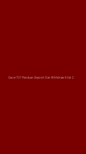 Tampilan Antarmuka Aplikasi Gacor707 Panduan Deposit Dan Withdraw Kilat - 2