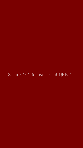 Tampilan Antarmuka Aplikasi Gacor7777 Deposit Cepat Qris - 1