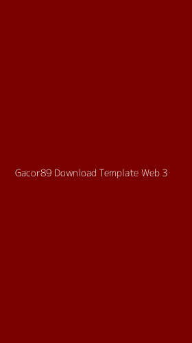 Tampilan Antarmuka Aplikasi Gacor89 Download Template Web - 3