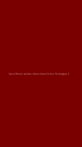 Tampilan Antarmuka Aplikasi Gacor96slot Aplikasi Akses Game Online Terlengkap - 3