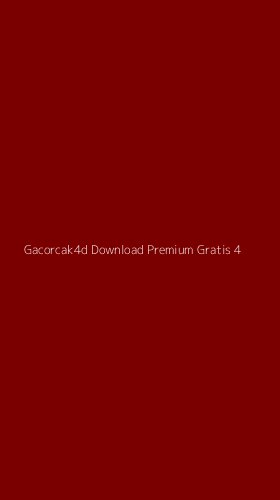 Tampilan Antarmuka Aplikasi Gacorcak4d Download Premium Gratis - 4