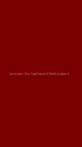 Tampilan Antarmuka Aplikasi Gacorcasper Situs Togel Deposit E Wallet Lengkap - 3