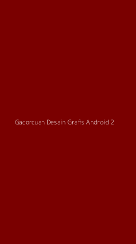 Tampilan Antarmuka Aplikasi Gacorcuan Desain Grafis Android - 2