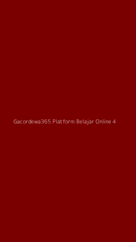 Tampilan Antarmuka Aplikasi Gacordewa365 Platform Belajar Online - 4