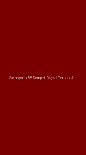 Tampilan Antarmuka Aplikasi Gacorgocek88 Dompet Digital Terbaik - 4