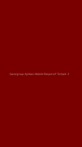 Tampilan Antarmuka Aplikasi Gacorgroup Aplikasi Mobile Responsif Terbaik - 3