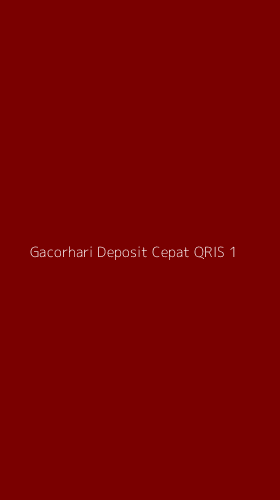 Tampilan Antarmuka Aplikasi Gacorhari Deposit Cepat Qris - 1