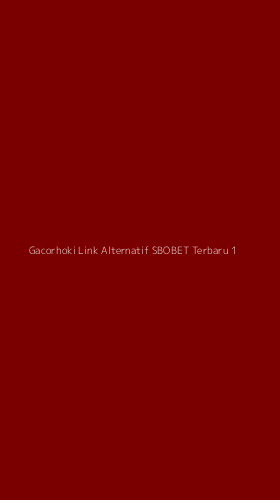 Tampilan Antarmuka Aplikasi Gacorhoki Link Alternatif Sbobet Terbaru - 1