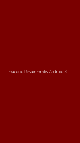 Tampilan Antarmuka Aplikasi Gacorid Desain Grafis Android - 3