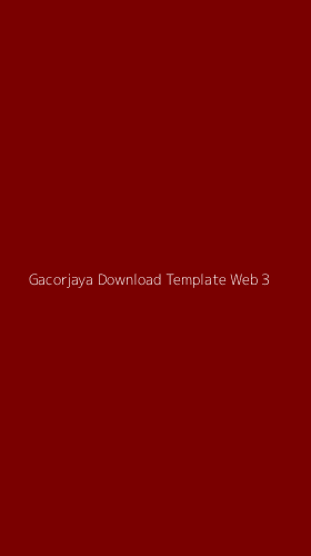 Tampilan Antarmuka Aplikasi Gacorjaya Download Template Web - 3