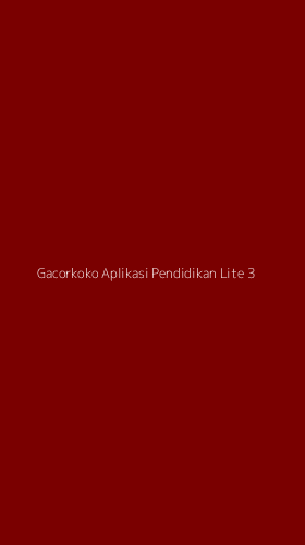 Tampilan Antarmuka Aplikasi Gacorkoko Aplikasi Pendidikan Lite - 3