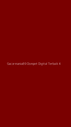 Tampilan Antarmuka Aplikasi Gacormania89 Dompet Digital Terbaik - 4