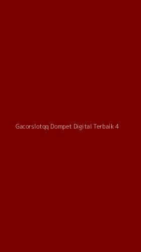 Tampilan Antarmuka Aplikasi Gacorslotqq Dompet Digital Terbaik - 4