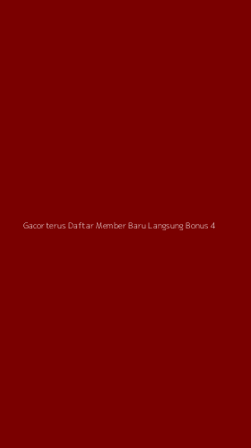 Tampilan Antarmuka Aplikasi Gacorterus Daftar Member Baru Langsung Bonus - 4